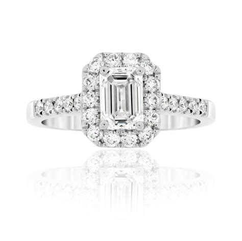 Aura 1 00ct Emerald Cut Dvvs1 Diamond Engagement Ring Gerard Mccabe