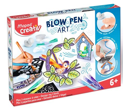 Creativ Blowpen Art Birds Maped Canada