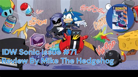 IDW Sonic Issue 71 Review By Mike The Hedgehog YouTube