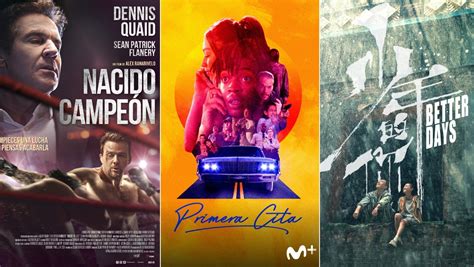 Movistar estrenos de cine inédito noviembre 2021 Nacido campeón