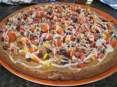 Sweet Escape: Halloween Cookie Pizza