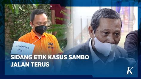 Bripka Ricky Rizal Jalani Pemeriksaan Tambahan Terkait Perubahan Bap