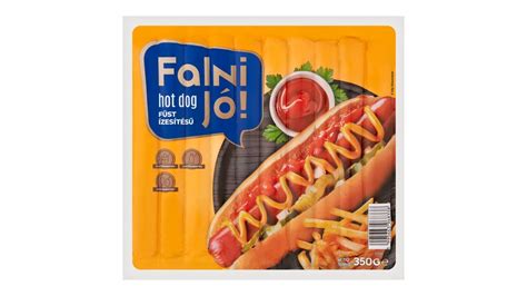 Falni Jó füst ízesítésű hot dog 350 g Wolt Market Zugló Wolt