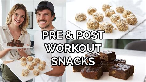 Pre And Post Workout Snacks Model Recipes Super Healthy And Vegan