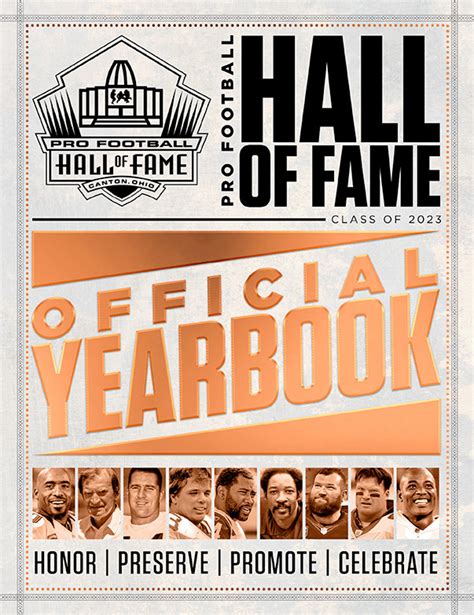 2023 PRO FOOTBALL HALL OF FAME YEARBOOK - Official Super Bowl Program