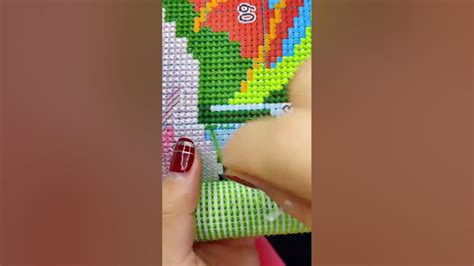 Cross Stitch 三格起針是最包容的起針沒有之一，你覺得呢？愛閣十字繡 十字繡愛好者 十字繡教程 十字繡豎背繡 創作靈感小助手