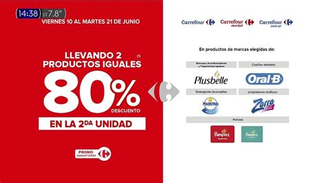 Publicidad Carrefour Dias De Ofertas Argentina Junio