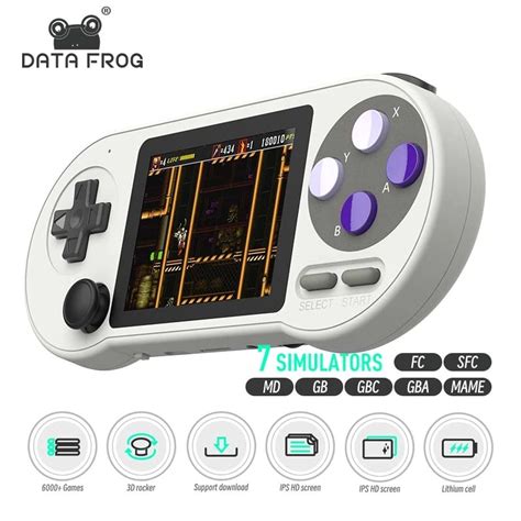 Sg Data Frog Inch Ips Sf Retro Handheld Snes Anbernic Miyoo