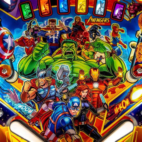 Stern The Avengers Infinity Quest Le Pinball Machine Liberty Games