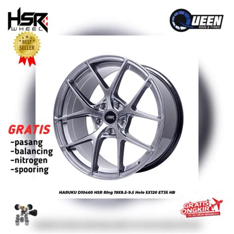 Jual VELG RACING R19 HSR HARUKU Untuk Mobil BMW E90 F30 Rangerover