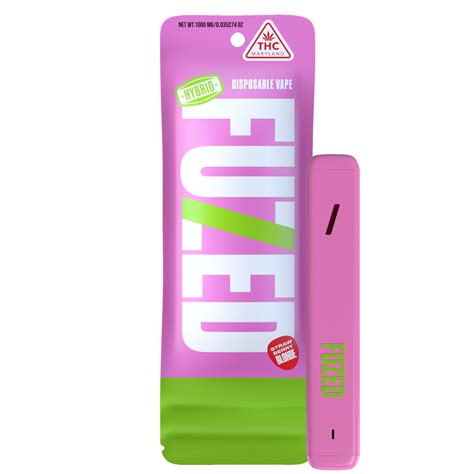 Fuzed Strawberry Blonde Disposable Vape 1g Curio Wellness