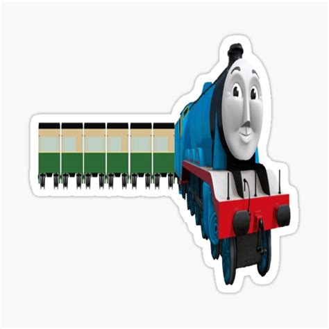 "GORDON THE BIG BLUE EXPRESS ENGINE CGI" Sticker for Sale by ...