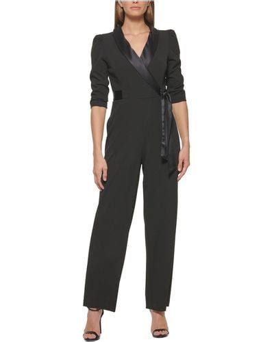 Black DKNY Jumpsuits And Rompers For Women Lyst