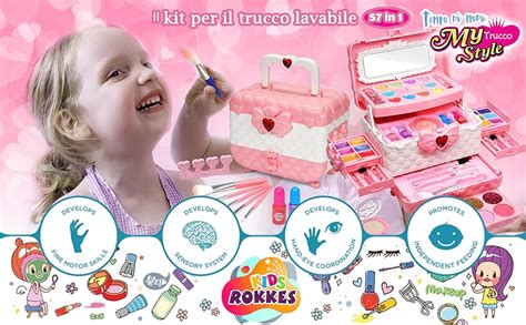 Set Da Trucco Per Bambine Trucchi Bambina Anallergici Regali Di