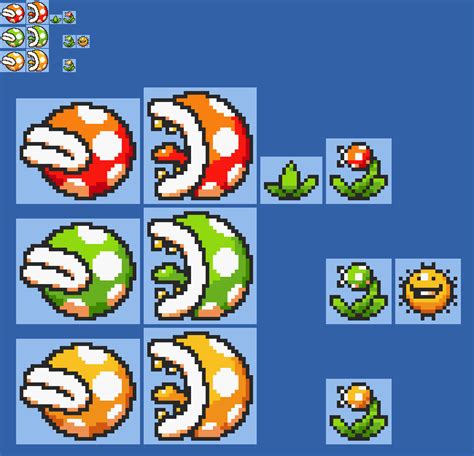 Smw2 Yi Piranha Plant Smas Smb3 Style By Ericgl1996 On Deviantart