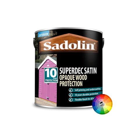 Sadolin Superdec Satin Opaque Tinted Colours - Decor8 Northern (en-GB)