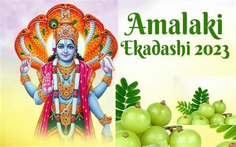 Amalaki Ekadashi 2023 March 3 Puja Vidhi Shubh Muhurat Paran Time Importance Of Rangbhari