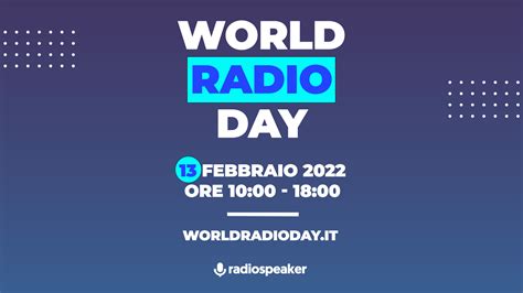 Il 13 Febbraio Celebriamo La Giornata Mondiale Della Radio