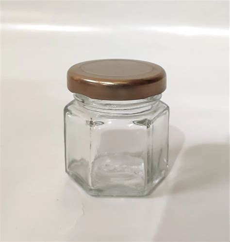 41 ML Hexagonal Glass Jar For Pickel Storage At Rs 7 25 Piece In