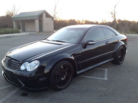 2007 Mercedes Clk550 Amg Black Series Wide Body Kit Low Reserve Wdbtj72h07f215695