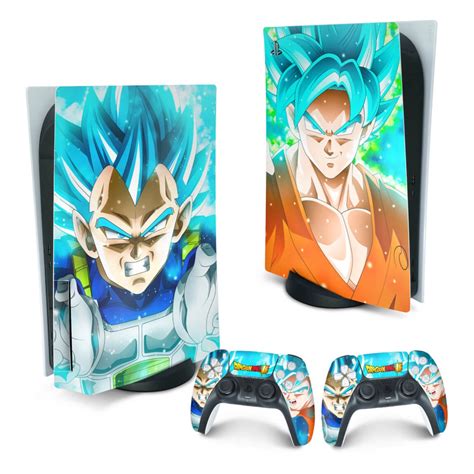 Skin PS5 Playstation 5 Adesivo Dragon Ball Super Submarino