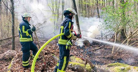 Feuerwehr St Ingbert Verhindert Gr Eren Waldbrand