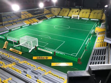 This Dortmund-inspired Subbuteo stadium is incredibly detailed | Subbuteo Online