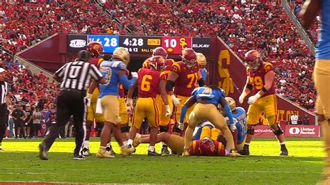 Game Clips Ucla Takes Down Usc At The Coliseum Matchup Youtube