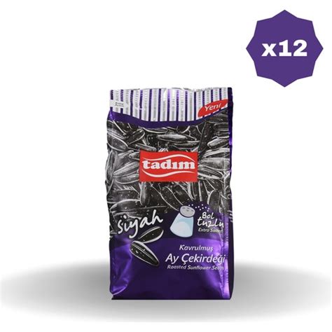 Tadım Siyah Tuzlu Ay Çekirdeği 180 gr x 12 Fiyatı