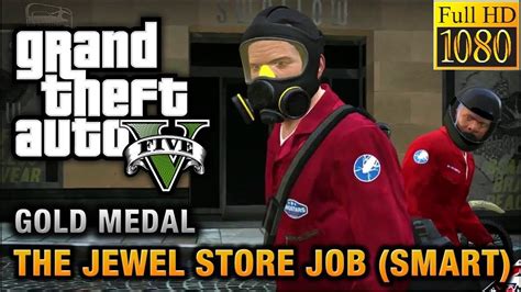 ROBBERY IN CITY S BIGGEST JEWELLERY SHOP GTA 5 Mission 19 The