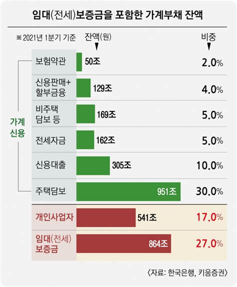 통계에 안 잡히는 ‘숨은 빚 1405조‘가계부채 폭탄 빛의 속도로 는다 서울신문