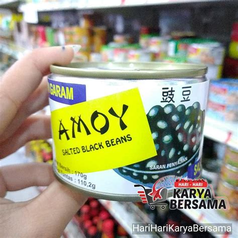 Jual Amoy Salted Black Beans Kacang Hitam Dalam Larutan Garam Gr