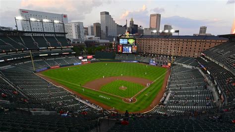 Orioles Reveal Renovated Left Field Wall At Camden Yards Yardbarker