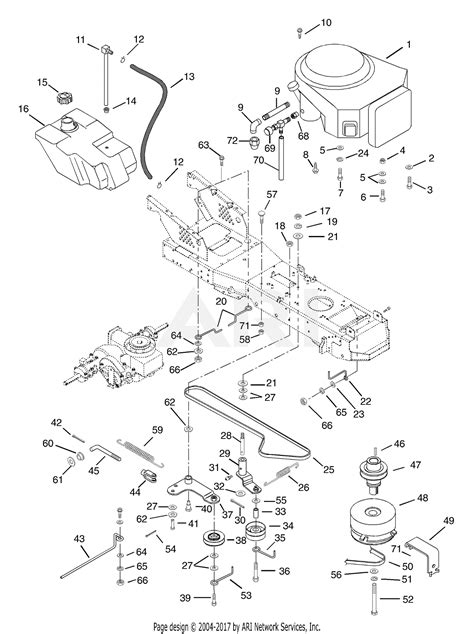 Ariens 42 Riding Mower Parts