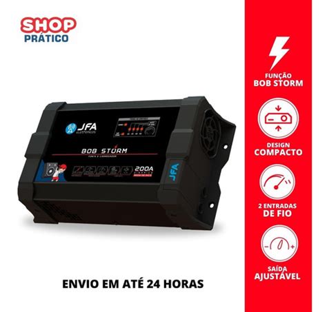 Fonte Carregador Automotivo Jfa Bob Storm A Bivolt Shop Pratico