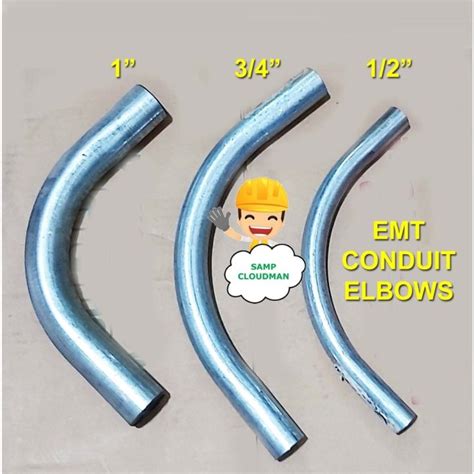 Emt Conduit Elbow Inch Electrical Fittings Elbows Galvanized