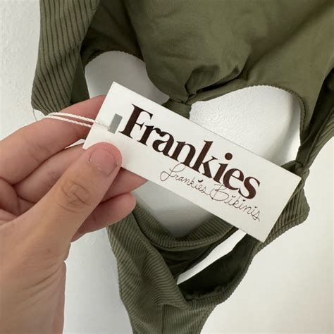 Frankie S Bikinis Swim Nwt Frankies Bikini Olive One Piece Swimsuit