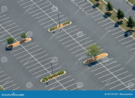 Parking Lot Aerial View