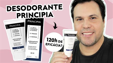 DESODORANTE Principia Resenha Novo Antitranspirante AD 02 YouTube