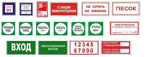 Знаки безопасности