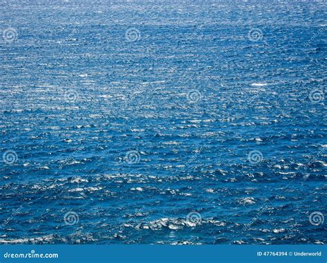 Textura Azul Del Agua Foto De Archivo Imagen De Superficie