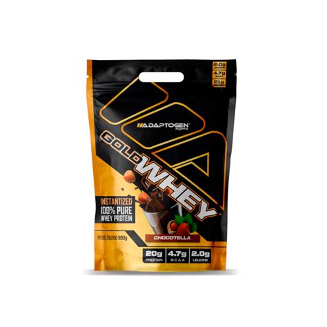 WHEY PROTEIN GOLDWHEY ADAPTOGEN 900g TL Suplementos