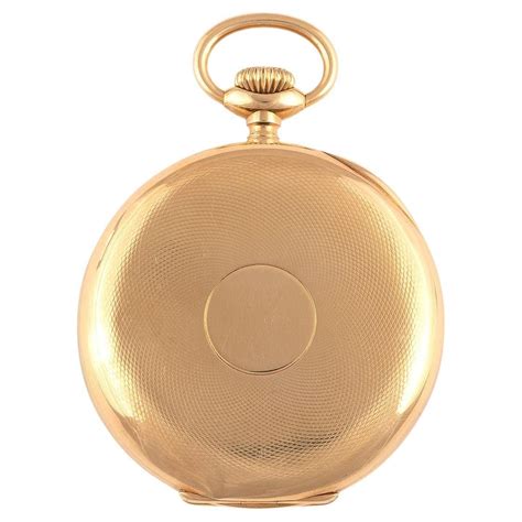 Vacheron Constantin Yellow Gold Pocket Watch 1915s Watch Museum