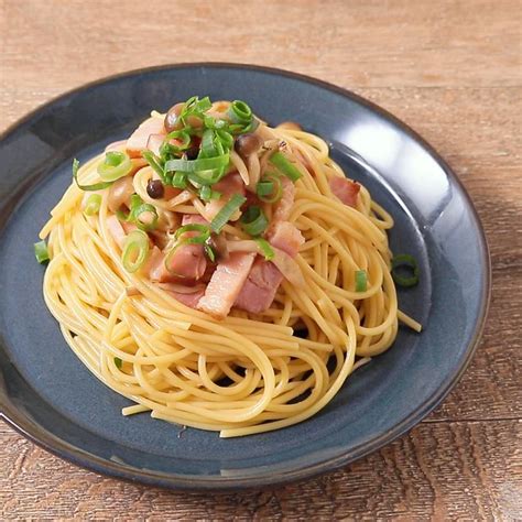 わさび香る ベーコンとしめじの和風パスタ 作り方・レシピ クラシル