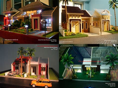 Pameran Teknik Arsitektur Unindra Pgri Maket Miniatur Belajar Desain