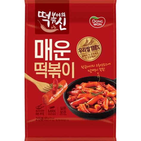 Dongwon Hot Spicy Rice Cakes Topokki Korean Food Mart