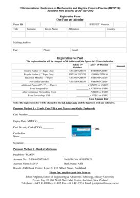 Fillable Online 19th International Conference On Mechatronics And