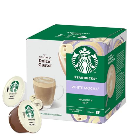 Starbucks White Mocha Capsule Per Dolce Gusto Per