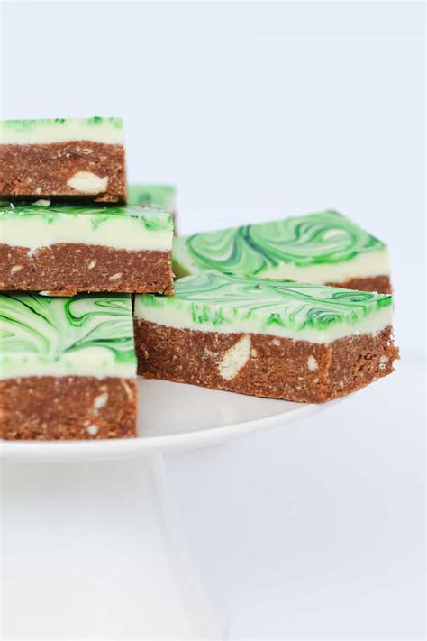 Peppermint Chocolate Slice New And Improved Recipe Bake Play Smile