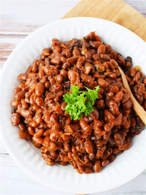 Homemade Baked Beans Made In The Crock Pot